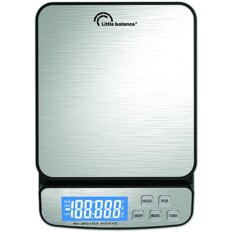 Little balance pakketweegschaal Pro 30.1, 30 kg, edelstaal